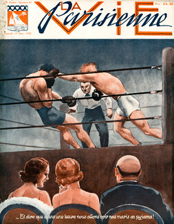 La Vie Parisienne 1932 Boxers, Cover