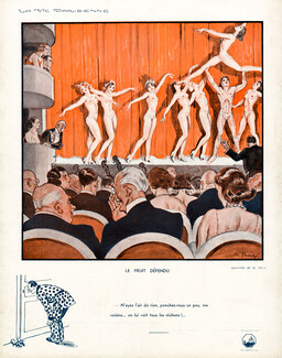 Pavis 1932 Le Fruit Défendu, Chorus Girls
