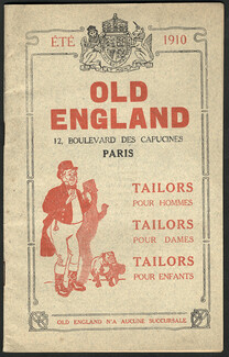 Old England (Catalog) 1910 Shoes, Ties, Baggage Luggage, Shoes, Lingerie, Men's Clothing, 60 pages
