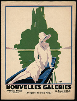Nouvelles Galeries (Catalog Fashion) 1929 Shoes, Fashion Goods, 20 pages
