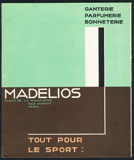 Madelios 1930 A Brodovitch, Catalogue, 12 pages
