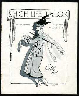 High Life Tailor 1918 Catalog, René Préjelan, 10 pages