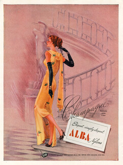 Alba Nylons 1947 Eléna