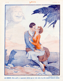 Léo Fontan 1931 Le Sphinx, Kiss