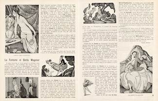 La Fontaine et Gerda Wegener, 1931 - Text by Renée Dunan