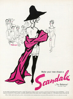 Scandale (Lingerie) 1956 Girdle