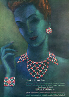 Harry Winston (Jewels) 1945 Necklace Bracelet Earring