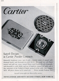 Cartier 1943 Powder Compacts