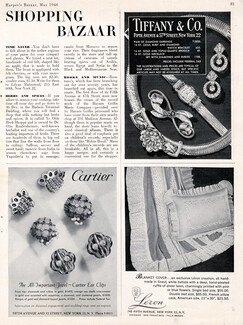 Cartier (clips) & Tiffany & Co. (necklace, brooch, earrings) 1946