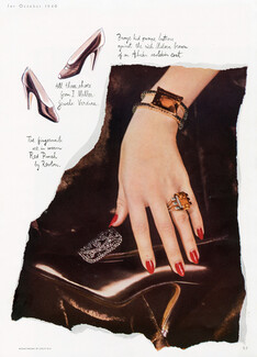 Verdura (Jewels) 1940 Miller (Shoes)