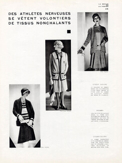 Hermès (Couture) & Lucien Lelong 1929 Photo Manuel Frères & Sciaoni