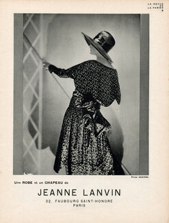 Jeanne Lanvin 1928 Photo Egidio Scaioni, Summer Dress