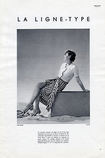 Worth 1933 Beachwear, Photo Dorvyne
