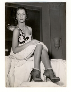 Argence (Shoes) 1950 Original Photo Press Agip, Robert Cohen