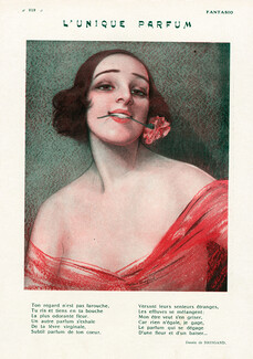 Brisgand 1923 ''L'Unique Parfum'' Attractive Girl