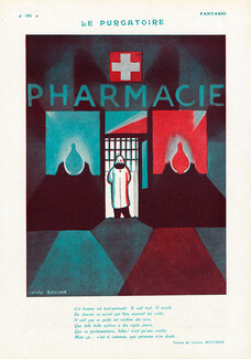 Le Purgatoire, 1925 - Lucien Boucher Pharmacie