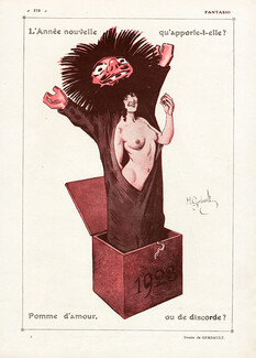 Henry Gerbault 1923 Année Nouvelle, Nude