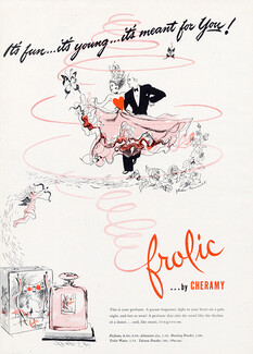 Cheramy (Perfumes) 1945 "Frolic" Mc Cullough