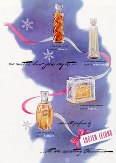 Lucien Lelong (Perfumes) 1945, Tailspin, Taglio, Indiscrete, Sirocco