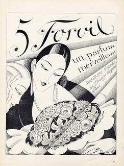 Forvil (Perfumes) 1927 Numéro 5, Gerda Wegener