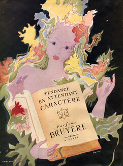 Bruyère (Perfumes) 1946 Maurice Paulin, Tendance, En Attendant, Caractère (L)
