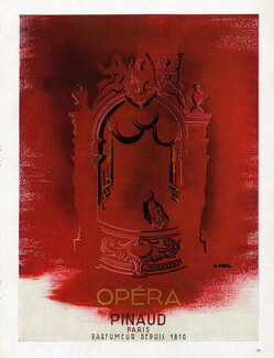 Pinaud (Perfumes) 1946 Opéra, Nebel