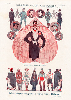 Armand Vallée 1924 Elégance Masculine, Men's Clothing, Dandy