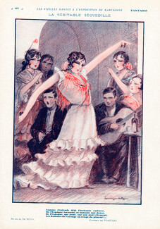 De Mena 1929 La Véritable Séguedille, Citation Comtesse De Noailles
