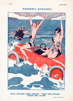 Fabiano 1926 "Modernes Amazones" Bathing Beauties