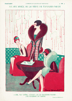 Pierre Hérault 1927 Elegants, La Veuve du Tambour-Major