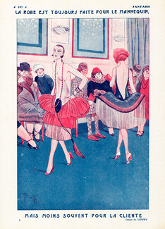 René Giffey 1926 fashion show