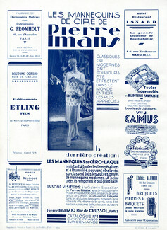 Pierre Imans (Mannequins) 1929 "Céro-Laque"
