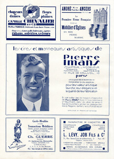 Pierre Imans (Mannequins) 1927 Wax Mannequin, Man