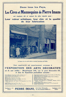 Pierre Imans (Mannequins) 1925 Exposition des Arts Décoratifs, Shop Window