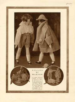 Georges Lepape 1917 Gilles et Marion, Dolls