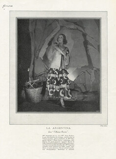 Antonia Argentina 1925 "L'Amour Sorcier", Photo James E. Abbe