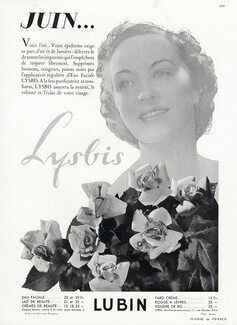 Lubin (Cosmetics) 1937 Lysbis, Photo Saad
