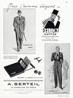 Delion, Men's fashion — Original adverts and images