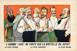 Ch. Guyot (Men's Suspenders) 1906 Albert Guillaume
