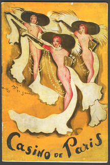 José de Zamora 1956 Casino De Paris, Program, Henri Varna, 42 pages