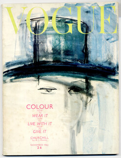 UK Vogue British Magazine 1962 November, Gladys Perrint, Françoise Montague, Cartier, New Paris copies