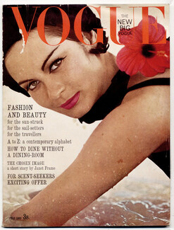 UK Vogue British Magazine 1963 July, Henry Clarke, Norman Eales, Eugene Vernier, 92 pages