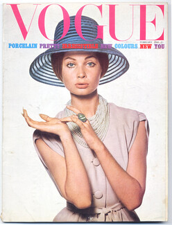 UK Vogue British Magazine 1965 February, David Bailey, Henry Clarke, 114 pages