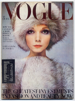 UK Vogue British Magazine 1968 October 15th, Otto Lucas, Barry Lategan, Alexandra Stewart, 138 pages