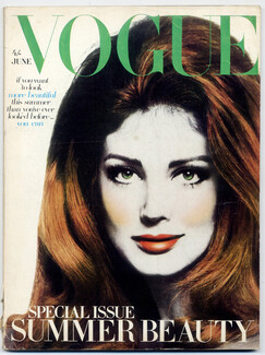UK Vogue British Magazine 1968 June, David Bailey, Helmut Newton