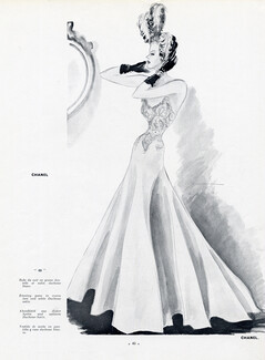Schompré 1938 Chanel, Evening Dress