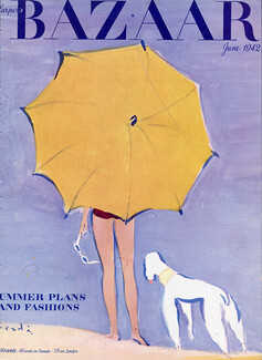 Marcel Vertès 1942 Harper's Bazaar cover