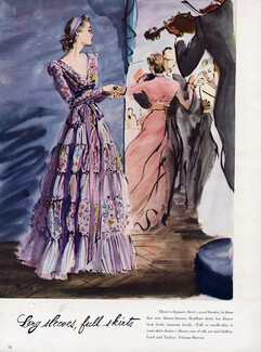 René Bouët-Willaumez 1940 Lord And Taylor, Dinner Dress