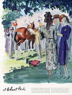 René Bouët-Willaumez 1940 Fashion Stakes Day, Belmont Park