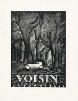 Voisin (Automobiles) 1924 Charles Loupot